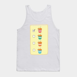 Bucket List Tank Top